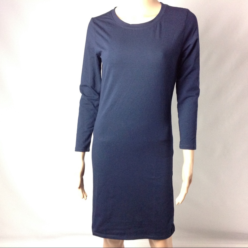 Regna X Women Dress Size XS Navy Blue Knit